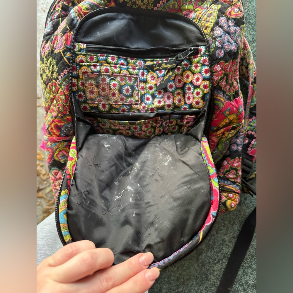 Vera Bradley laptop backpack - Picture 2 of 6